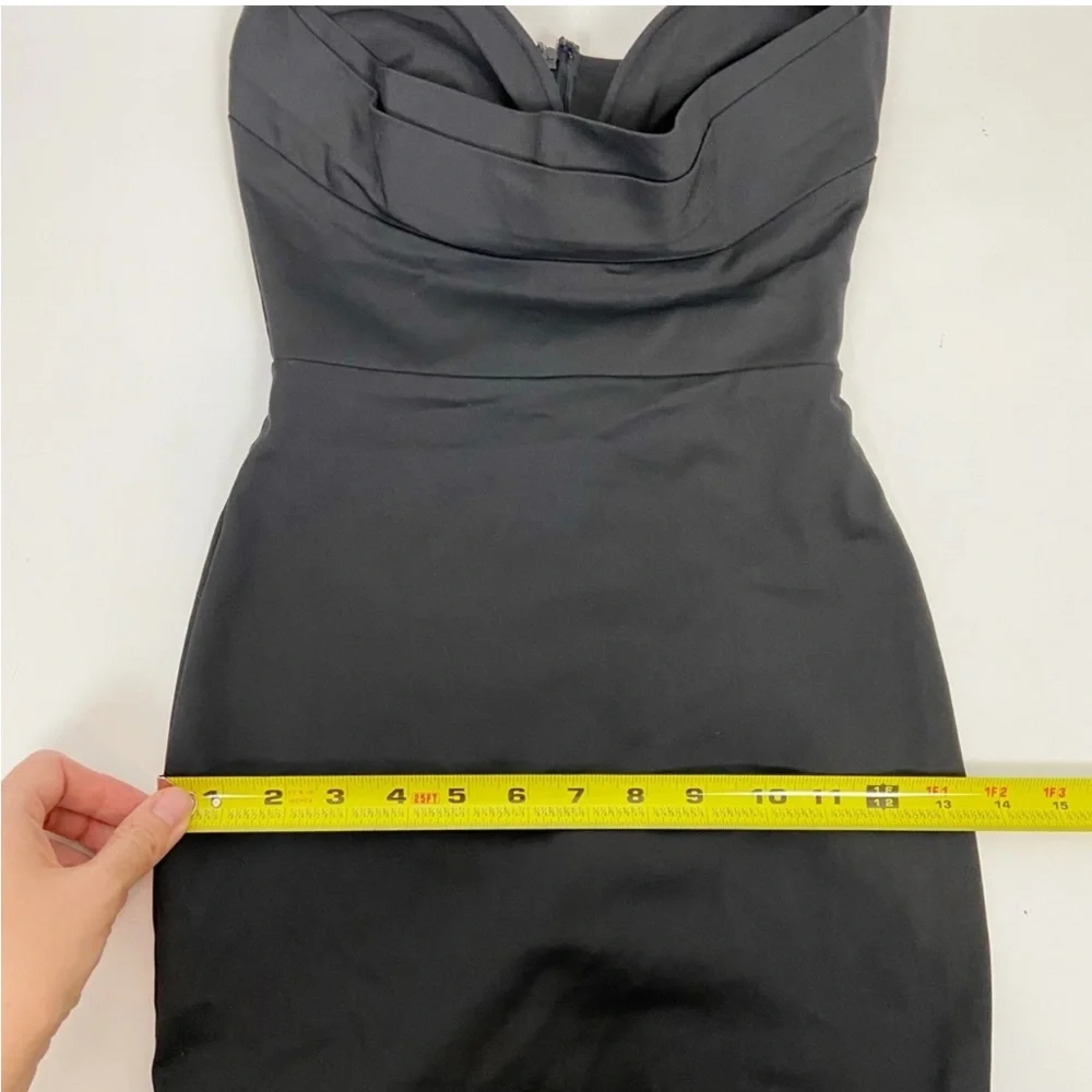 More To Come Sophia Strapless Midi Dress in Black - Picture 5 of 9